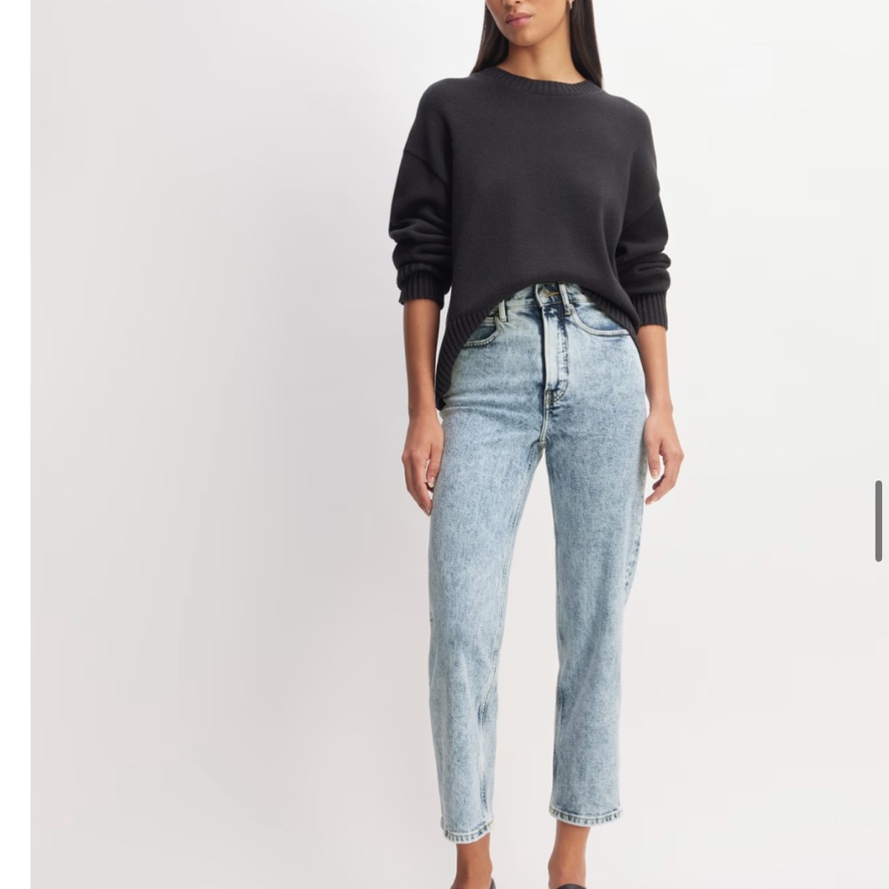 Everlane, The Way-High Denim in Folsom Snow, 29